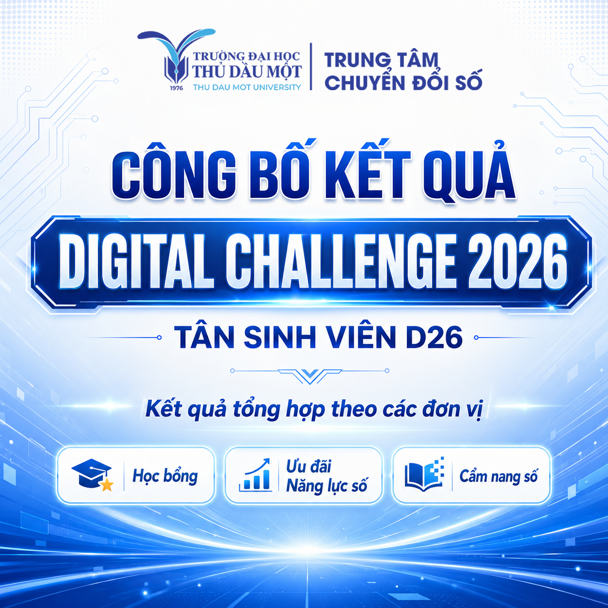 Công bố kết quả chương trình Digital Challenge TSV D26 năm 2026