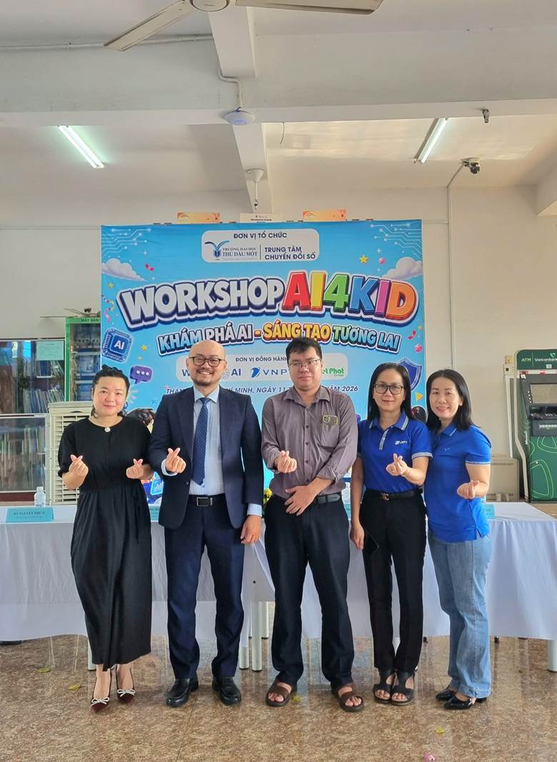 WORKSHOP AI4KID – Khơi nguồn sáng tạo, khám phá trí tuệ nhân tạo dành cho thiếu nhi